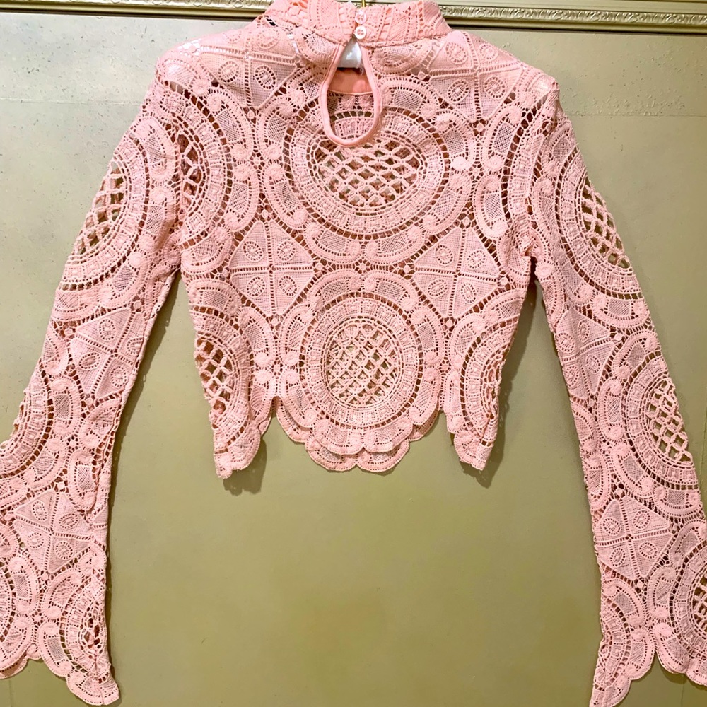 BooHoo Lace Top. Small.